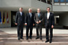 Les ministres V.Ušackas, F.-W.Steinmeier, U.Paet et M.Riekstins (photo: A.Sendrauskas)