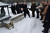 Dedamos gėlės ant A.R.Niemio kapo Helsinkio Hietaniemi kapinėse