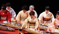 Japonų muzikantai į Lietuvą atvyko ir labdaringą koncertą surengė už savo lėšas. Broniaus Talaikio nuotr.