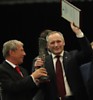 Geremeko apdovanojimą gavo Baltarusijos opozicija