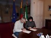 A.Teišerskis ir L.Kružinauskienė pasirašo bendradarbiavimo susitarimą